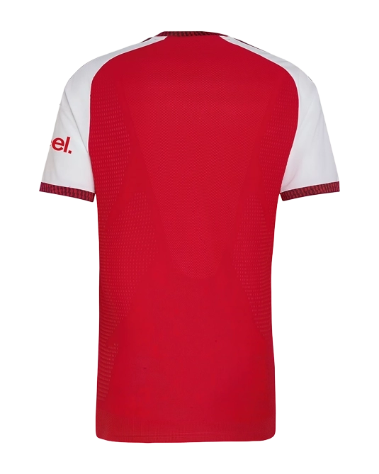 домашняя футболка Arsenal, вид сзади