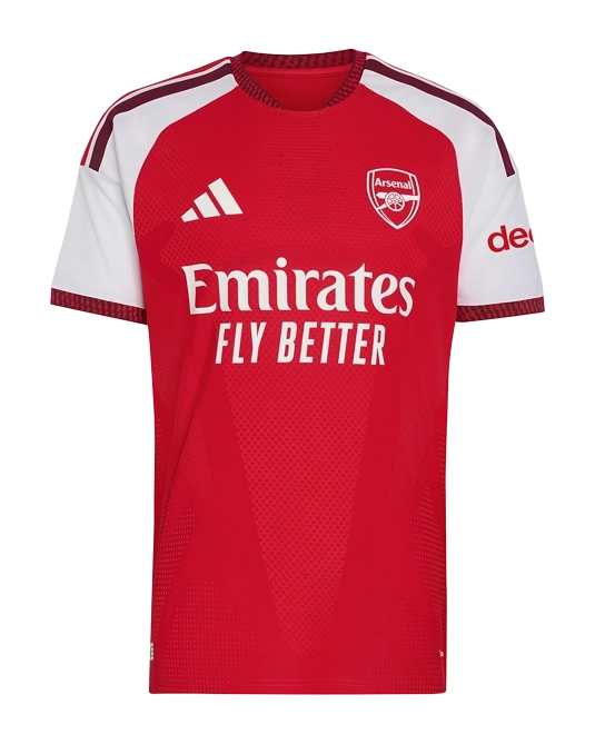 домашняя футболка Arsenal, вид спереди