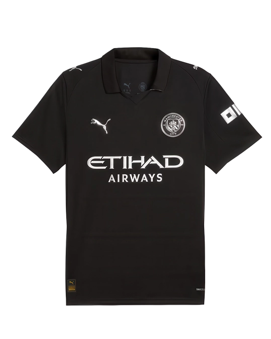 гостевая футболка Manchester City, вид спереди