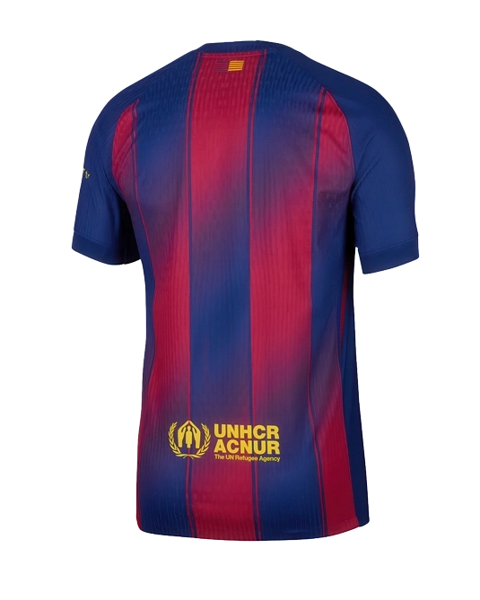 домашняя футболка Barcelona, вид сзади