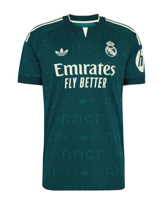 гостевая футболка Real Madrid 26/27, вид спереди