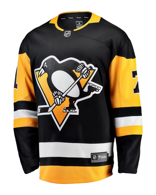 домашнее джерси Евгения Малкина Pittsburgh Penguins, вид сзади
